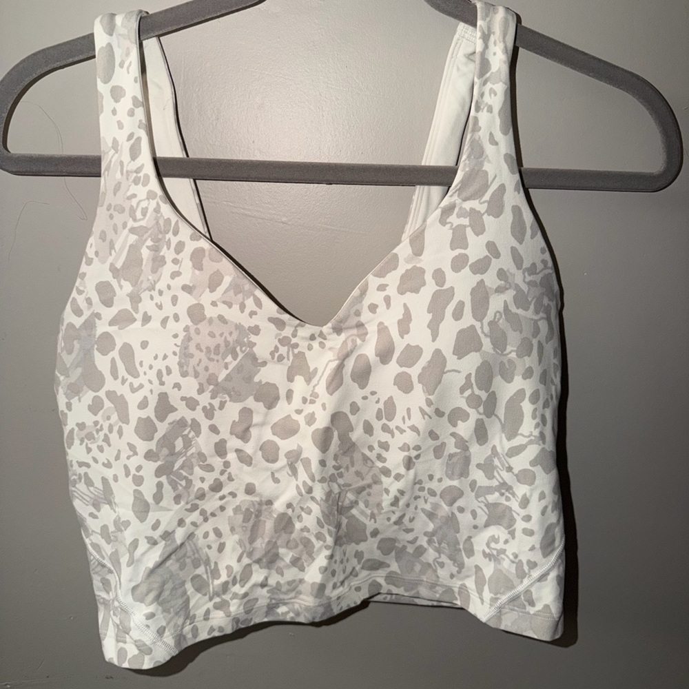 Lululemon Align Tank - Cheetah Camo Antique White